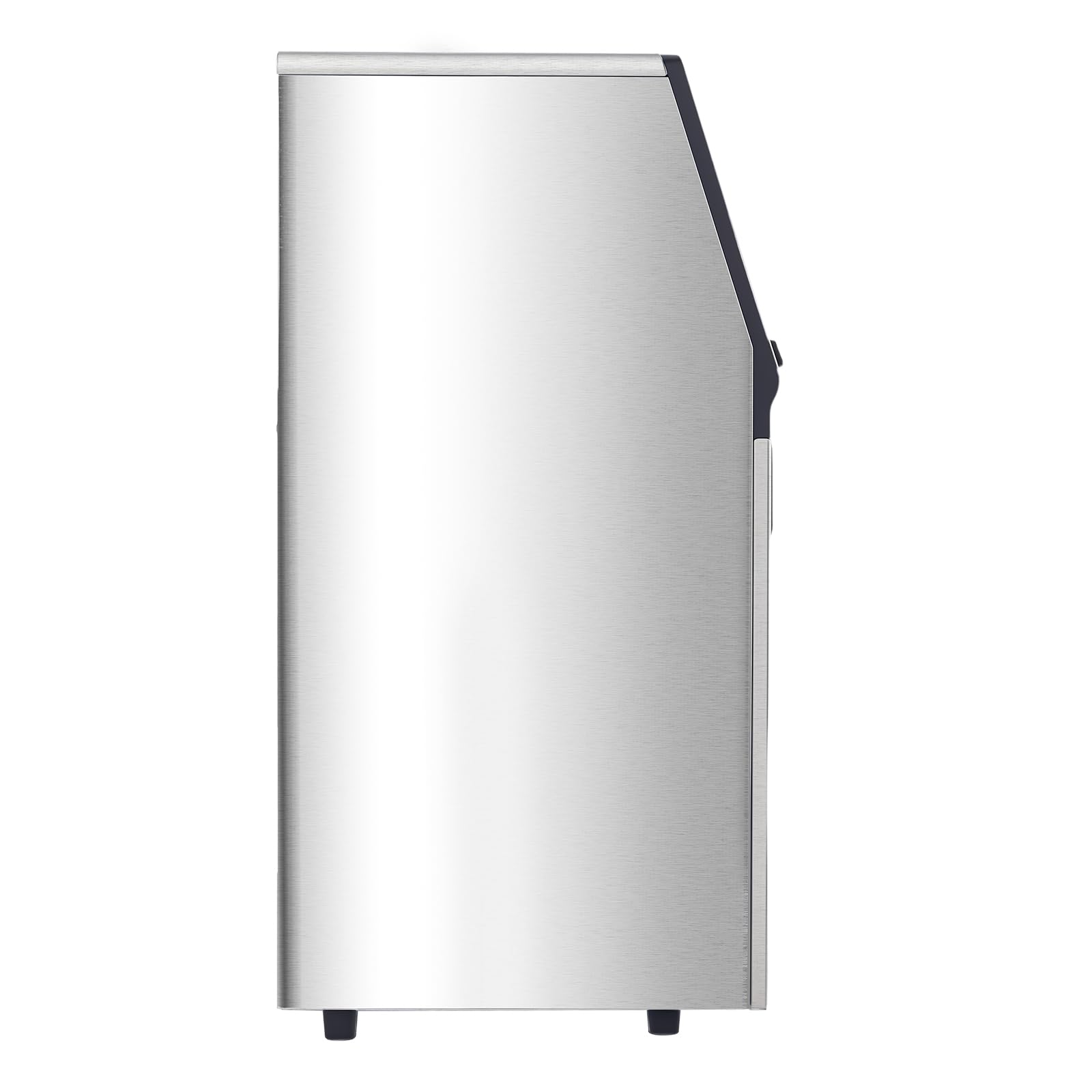 VEVOR 160lbs/24H Commercial Ice Maker, 55 Ice Cubes in 15 Minutes, Freestanding Ice Maker Machine with 33lbs Large Storage Capacity for Bar Office Restaurant, with LED Digital Display & Self-Cleaning - Image 11