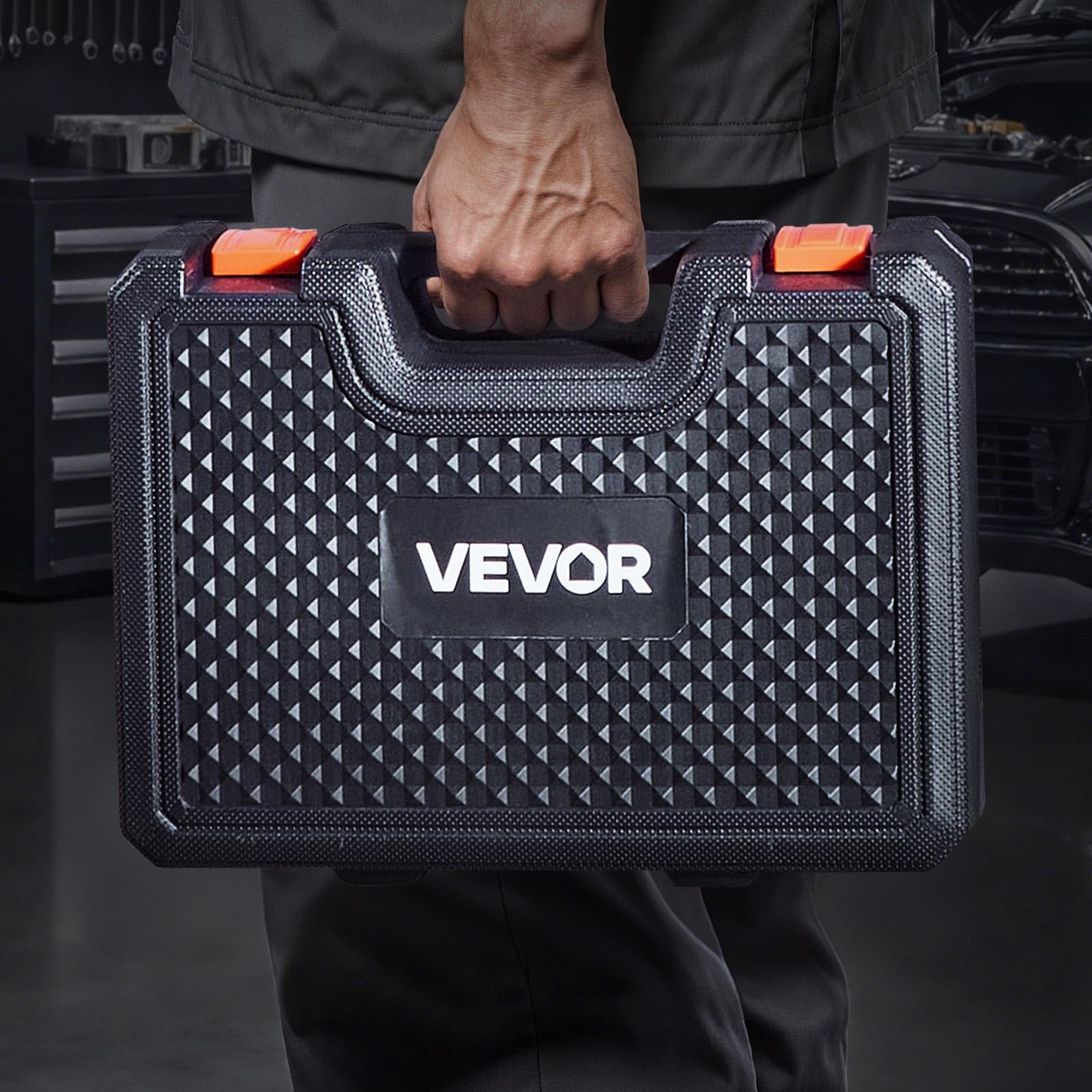 VEVOR Bearing Press Kit, 43 Pcs, Bearing Race and Seal Driver Set with 39 Bushings & Handle Shafts, Bushing Driver Tool Set, Heavy Duty Aluminum Alloy Removal Installation Tool Kit with Storage Case - Image 8