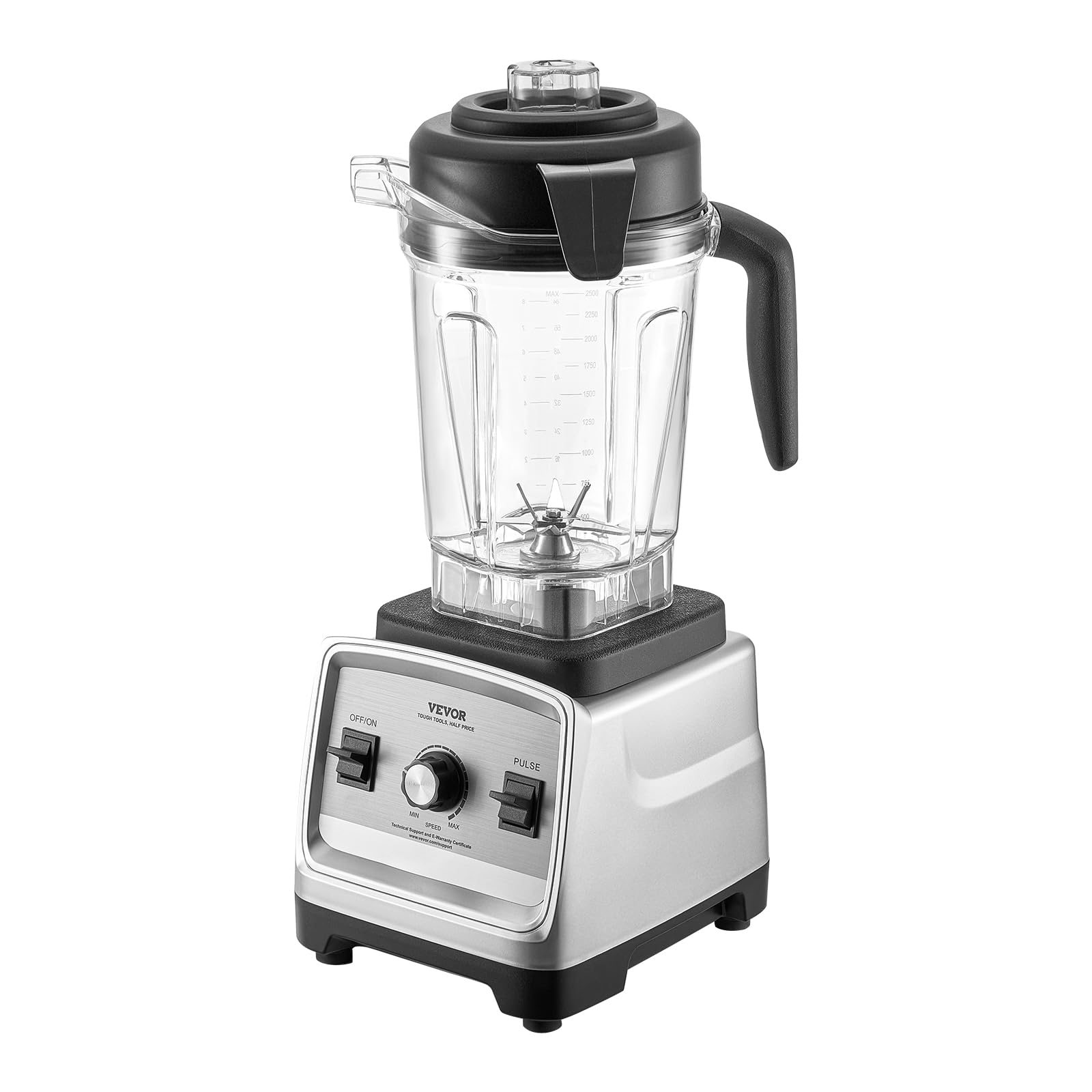 VEVOR Professional Blender for Smoothies, 85 oz 1400W,with Powerful Motor, Multi-Functional Food Processing for Smoothie/Milkshake/Juice, Fits for Kitchen - Image 11