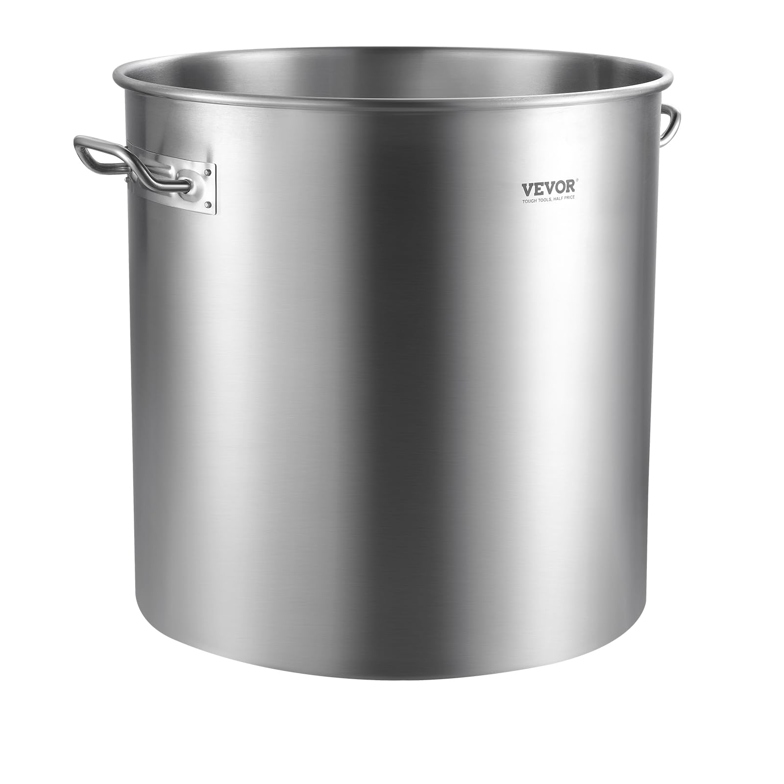 VEVOR Stainless Steel Stockpot, 84 Quart Large Cooking Pots, Cookware Sauce Pot with Basket, Lid, and Handle, Heavy Duty Commercial Grade Stock Pot, Sanding Treatment, for Large Groups Events Silver - Image 9