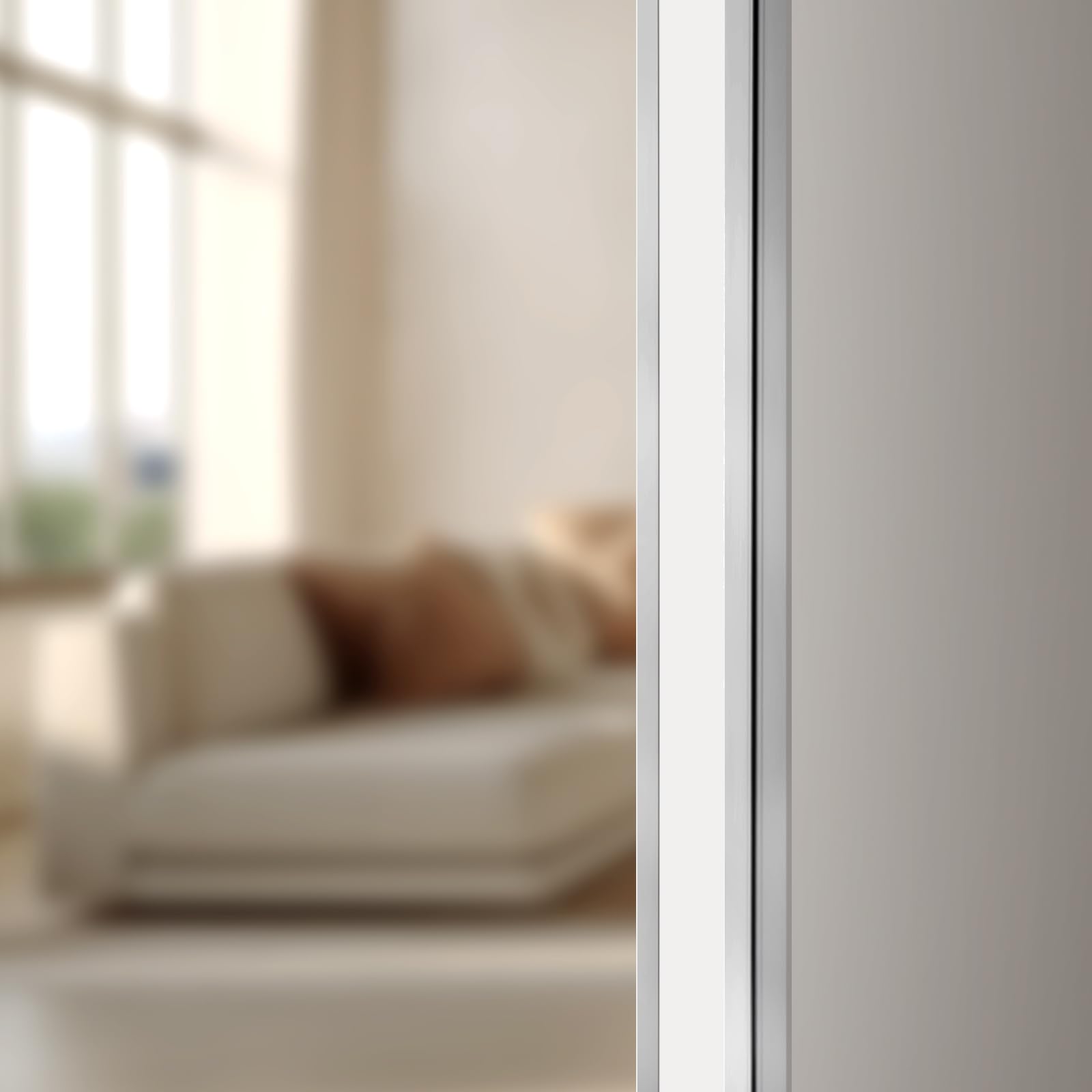 VEVOR Stainless Steel Wall Corner Protector, 1.5 x 1.5 x 96 inch, 10 Pack Metal Corner Guards, 304 Stainless Steel Edge Trim 90-Degree Angle for Home,Office,Commercial Wall Protection, with 3m Tape - Image 9