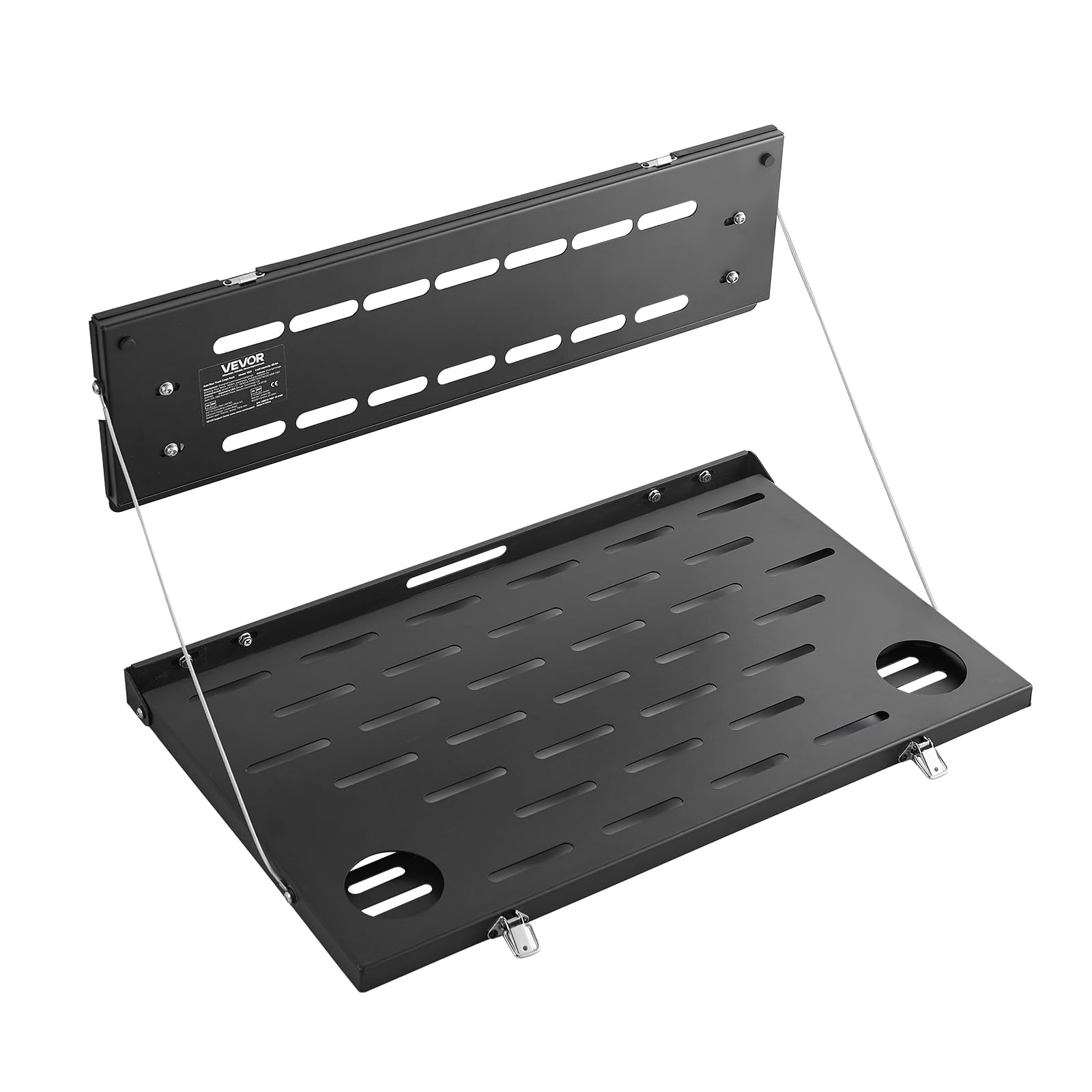 VEVOR Tailgate Table, for 2021-2026 Ford Bronco 4 Door Hardtops (Exclude Bronco Sport), 88 lbs Load Capacity, Carbon Steel Foldable Molle Panel Drop Down Table, Rear Door Cargo Storage Rack Shelf - Image 9